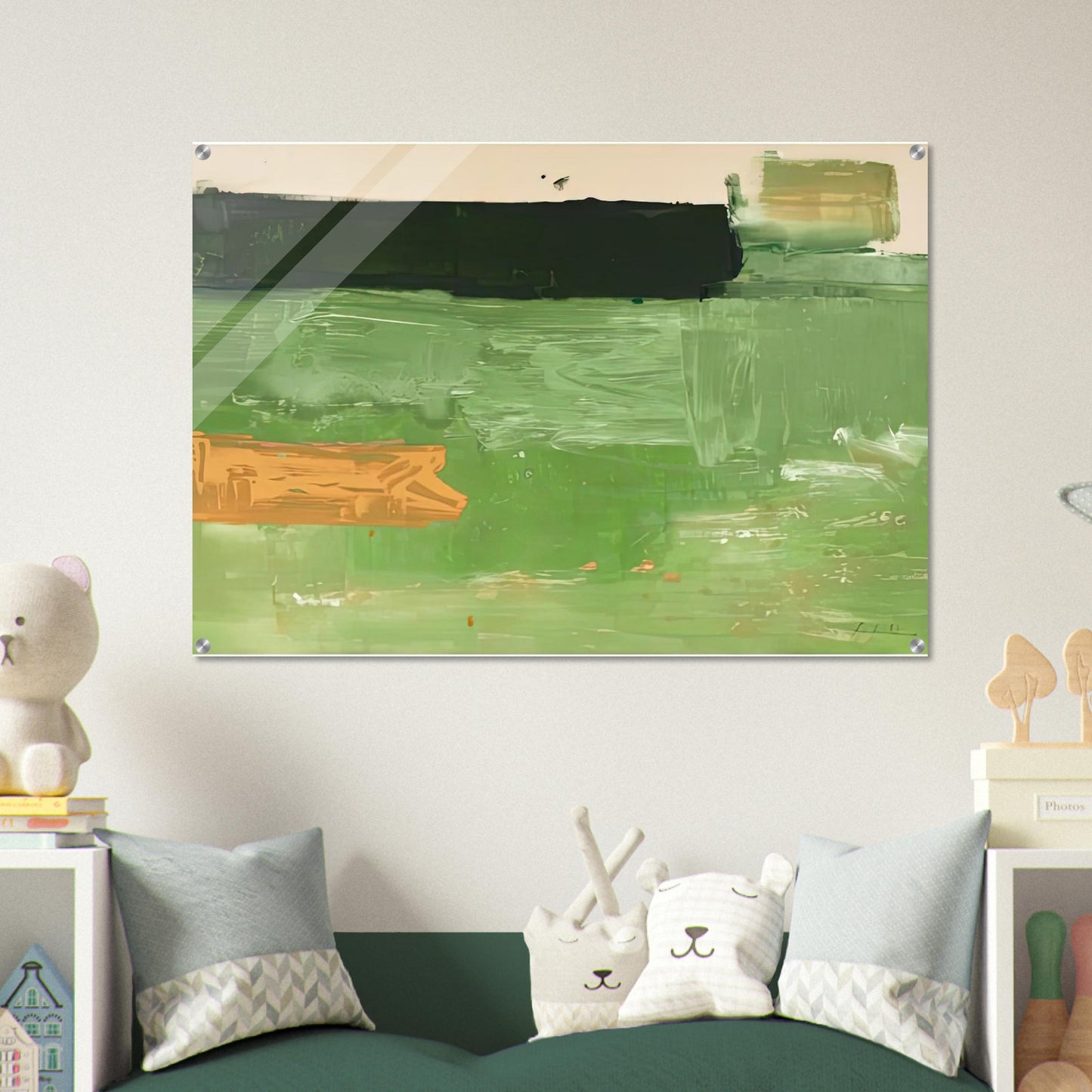 Mediterranean, 1981- - Helen Frankenthaler Acrylic Print - 70x100 cm / 28x40″ inches | Helen Frankenthaler Wall Art | Helen Frankenthaler Prints