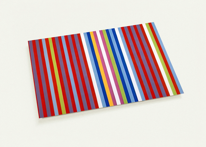 Pepper Pot - 1966 By Gene Davis Pack of 10 Post Cards | Gene Davis Post Cards | A6 (10.5 x 14.8 cm) - 4.1 x 5.8 inches