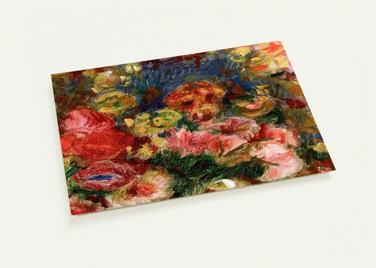 Flowers By Pierre-Auguste Renoir Pack of 10 Post Cards | Pierre-Auguste Renoir Post Cards | A6 (10.5 x 14.8 cm) - 4.1 x 5.8 inches