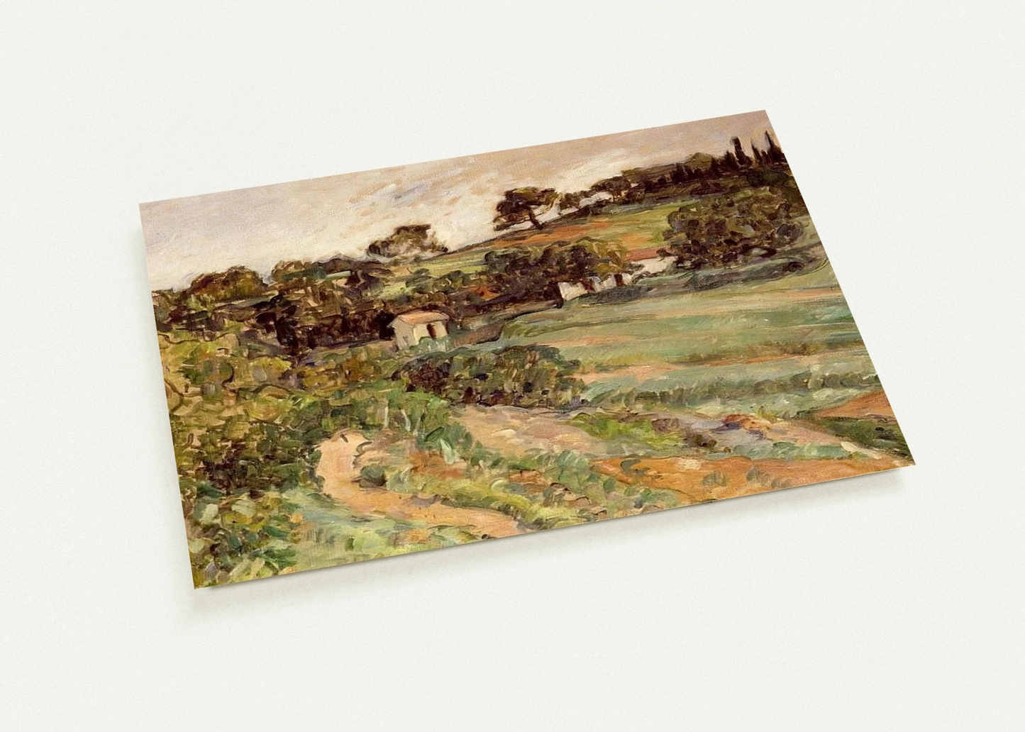 Landscape in Provence By Paul Cézanne Pack of 10 Post Cards | Paul Cézanne Post Cards | A6 (10.5 x 14.8 cm) - 4.1 x 5.8 inches