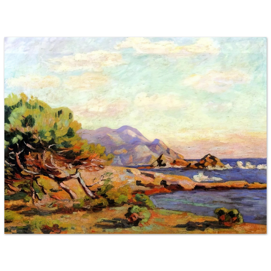 Armand Guillaumin - La Pointe du Lou Gaou - 1911 Fine Art Poster - Default Title