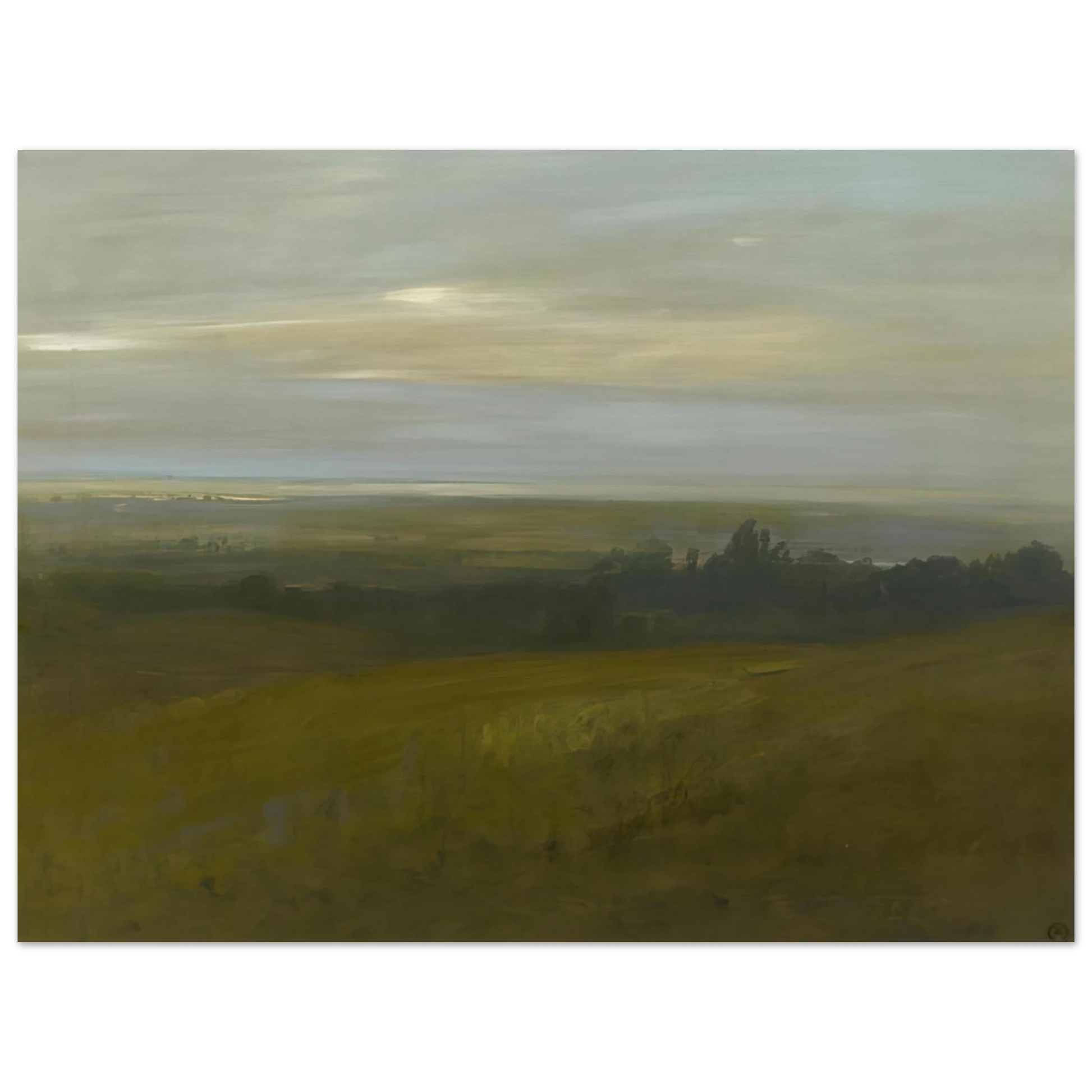 Xavier Martinez - San Leandro Bay - Tonalism Fine Art Poster - Default Title