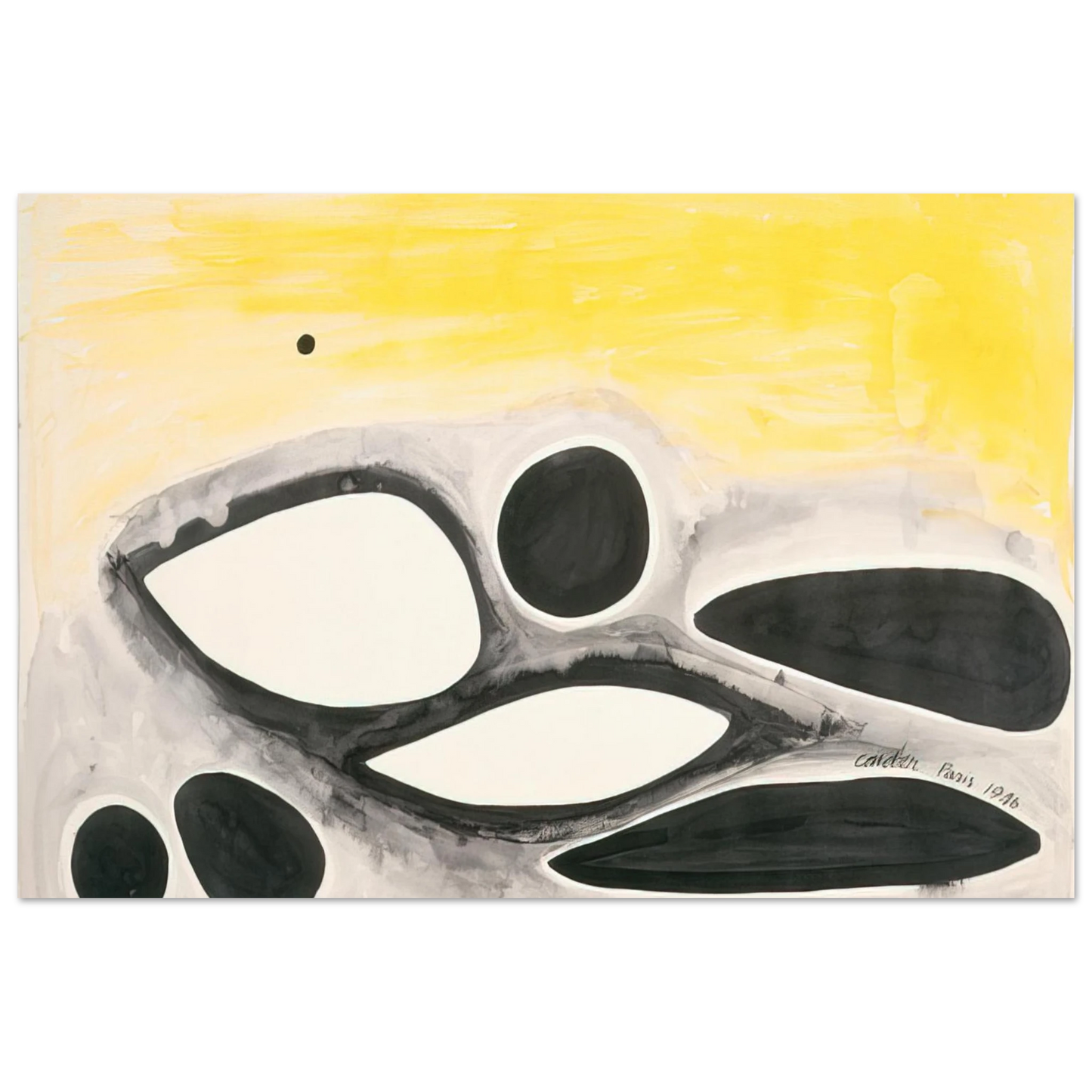 Alexander Calder - UNTITLED 1946 0 Fine Art Poster - 40x60 cm / 16x24 inches