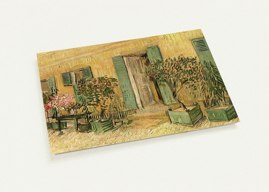 Exterior of a Restaurant at Asnieres By Vincent van Gogh Pack of 10 Post Cards | Vincent van Gogh Post Cards | A6 (10.5 x 14.8 cm) - 4.1 x 5.8 inches