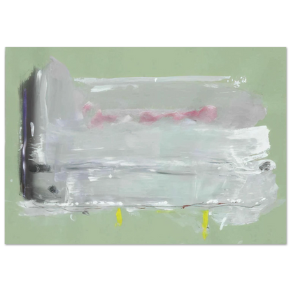 Helen Frankenthaler - Untitled - 1984 Wall art - 13x18 cm / 5x7 inches - Fine Art Poster-canvas - -