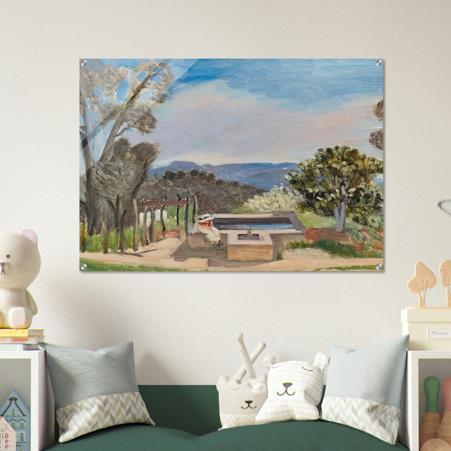 LE VIVIER PAYSAGE DE PROVENCE 1923 - Henri Matisse Acrylic Print - 70x100 cm / 28x40″ inches