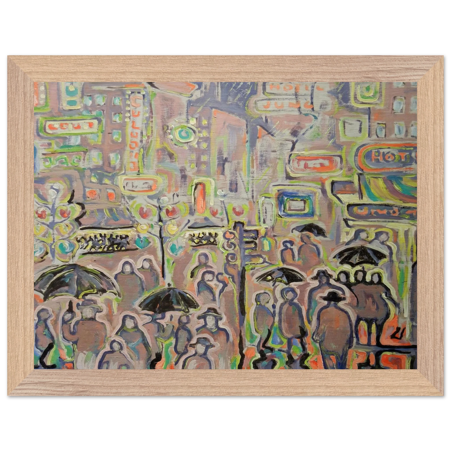 Walter Inglis Anderson - Walter Anderson Wall art - A1 (59.4 x 84.1  cm) - Premium Wooden Framed Poster With Fine Art Paper - Black frame