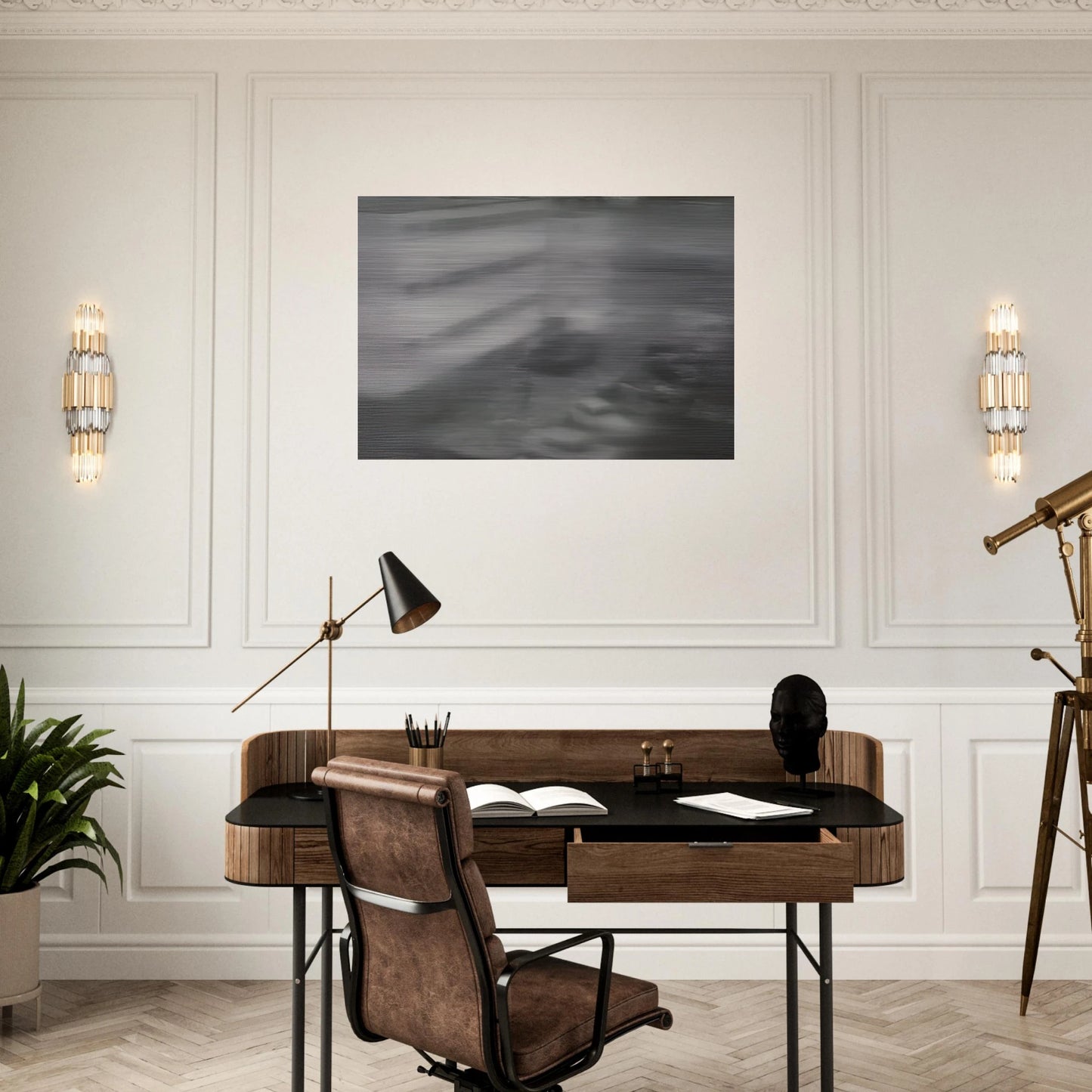 ARREST NO 674 1 1988 - Gerhard Richter Brushed Aluminum Print - 70x100 cm / 28x40 inches | Gerhard Richter Aluminum Print | Gerhard Richter Prints