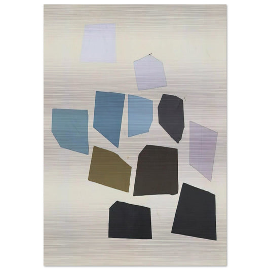 Abstraction - Post-Painterly Abstraction - Robert Goodnough Brushed Aluminum Print - 70x100 cm / 28x40 inches | Robert Goodnough Aluminum Print | Robert Goodnough Prints
