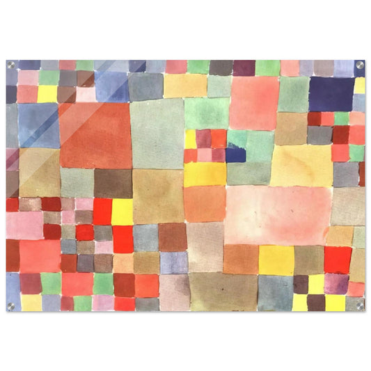 FLORA ON SAND 1927 - Paul Klee Acrylic Print - 70x100 cm / 28x40″ inches