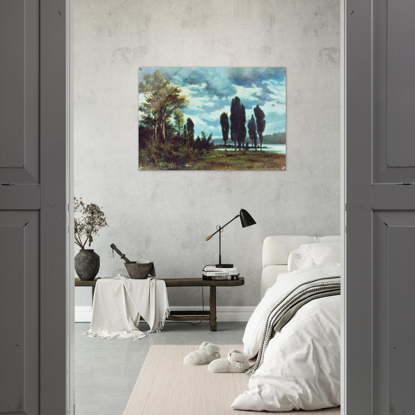 Landscape - Arkhyp Kuindzhi Acrylic Print - 70x100 cm / 28x40″ inches | Arkhyp Kuindzhi Wall Art | Arkhyp Kuindzhi Prints