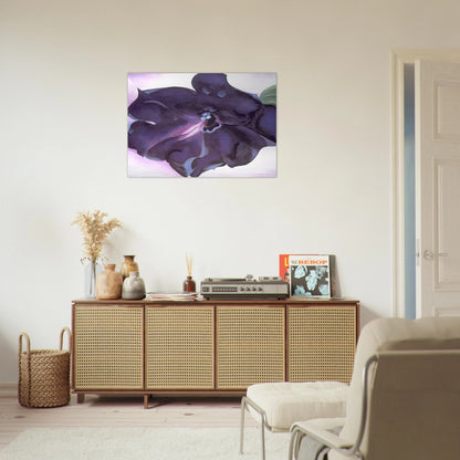 Petunia - Georgia O'Keeffe Brushed Aluminum Print - 70x100 cm / 28x40 inches | Georgia O'Keeffe Aluminum Print | Georgia O'Keeffe Prints