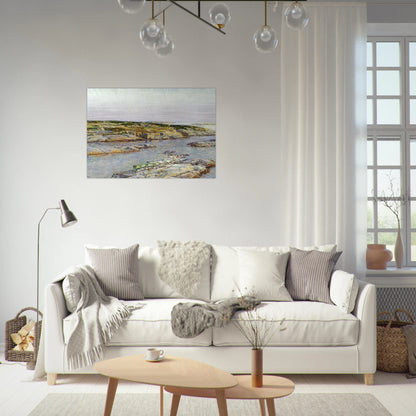 Summer Afternoon, Isles of Shoals - Childe Hassam Brushed Aluminum Print - 70x100 cm / 28x40 inches | Childe Hassam Aluminum Print | Childe Hassam Prints