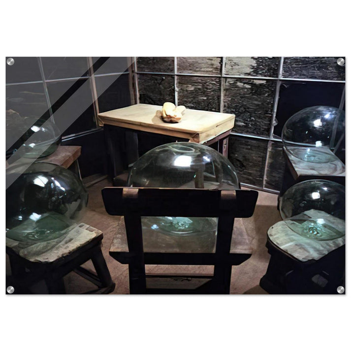 CELL GLASS SPHERES AND HANDS 1993 - Louise Bourgeois Acrylic Print - 70x100 cm / 28x40″ inches | Louise Bourgeois Wall Art | Louise Bourgeois Prints