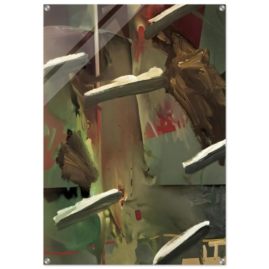 ABSTRAKTES BILD ABSTRACT PAINTING 1976 - Gerhard Richter Acrylic Print - 70x100 cm / 28x40″ inches