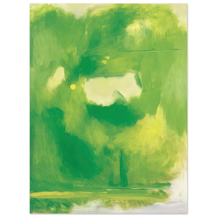 Esteban Vicente - ANTES DE LA COSECHA 1999  75x100 cm / 30x40inches Fine Art Poster