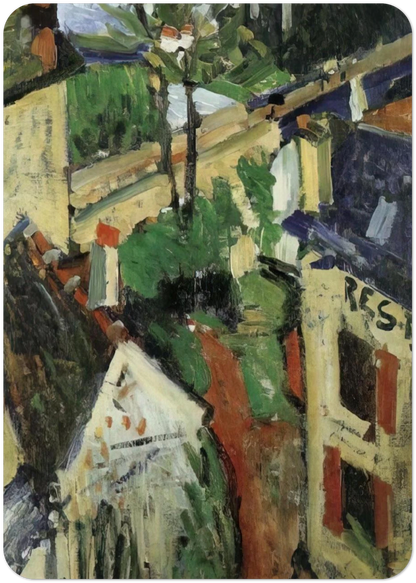 BAKER S HOTEL By Andre Derain Pack of 10 Post Cards | Andre Derain Post Cards | A6 (10.5 x 14.8 cm) - 4.1 x 5.8 inches