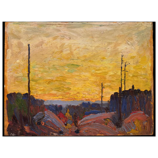 Tom Thomson - BURNED OVER LAND 1916 Fine Art Poster - Default Title