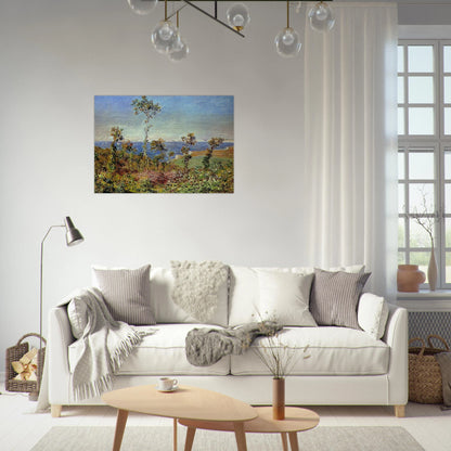 The Fonds at Varengeville - claude monet Brushed Aluminum Print - 70x100 cm / 28x40 inches | claude monet Aluminum Print | claude monet Prints