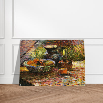 STILL LIFE WITH PITCHER AND FRUIT - Henri Matisse Acrylic Print - 70x100 cm / 28x40″ inches