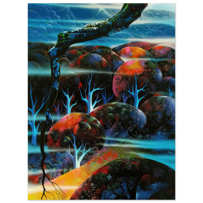Eyvind Earle - Toccata and Fugue  75x100 cm / 30x40inches Fine Art Poster