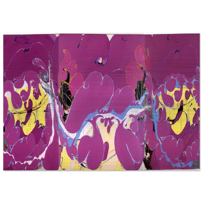 Easter Morning - 1979 - Norman Bluhm Brushed Aluminum Print - 70x100 cm / 28x40 inches | Norman Bluhm Aluminum Print | Norman Bluhm Prints