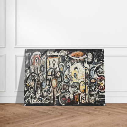 Fugue Number 2 - 1943 - Richard Pousette-Dart Acrylic Print - 70x100 cm / 28x40″ inches | Richard Pousette-Dart Wall Art | Richard Pousette-Dart Prints