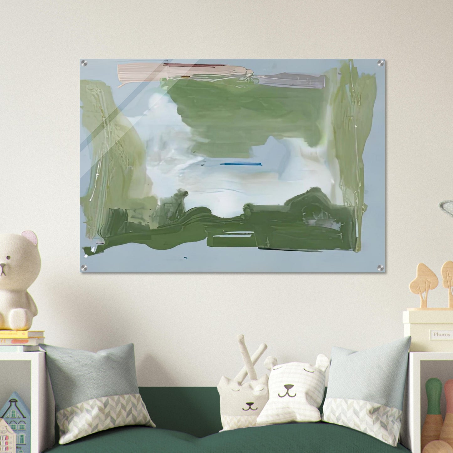 Lush Spring, 1975- - Helen Frankenthaler Acrylic Print - 70x100 cm / 28x40″ inches | Helen Frankenthaler Wall Art | Helen Frankenthaler Prints