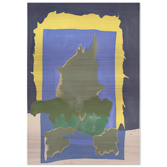 Interior Landscape, 1964- - Helen Frankenthaler Brushed Aluminum Print - 70x100 cm / 28x40 inches | Helen Frankenthaler Aluminum Print | Helen Frankenthaler Prints