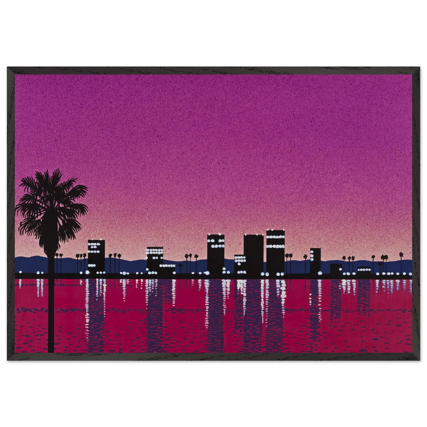 The Limelight - monolog - Hiroshi Nagai Framed Art Print – Black Wooden Frame - Default Title - -Framed Art Print