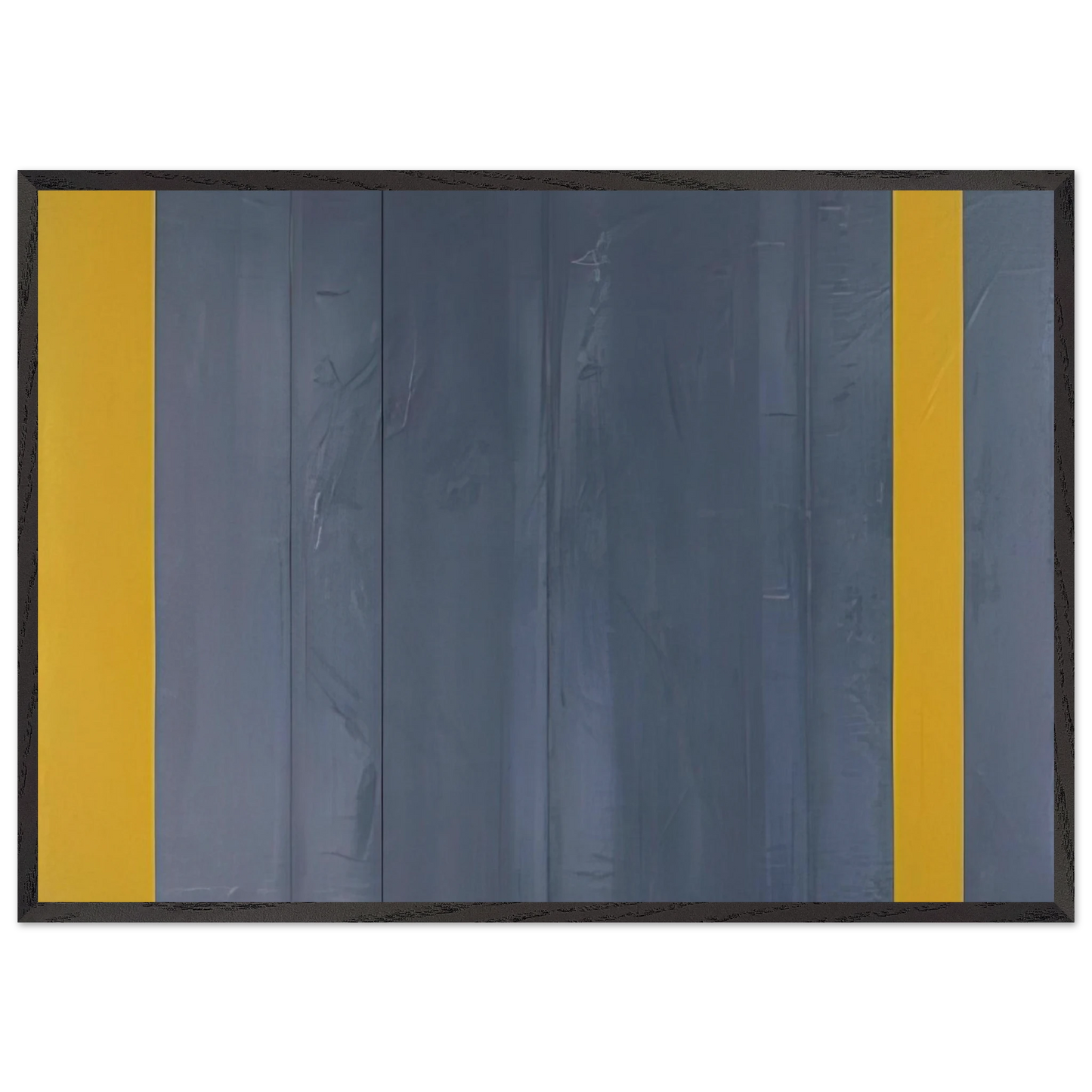 Untitled - Color Field Painting N4 - Gunther Forg Framed Art Print – Black Wooden Frame - Default Title - -Framed Art Print