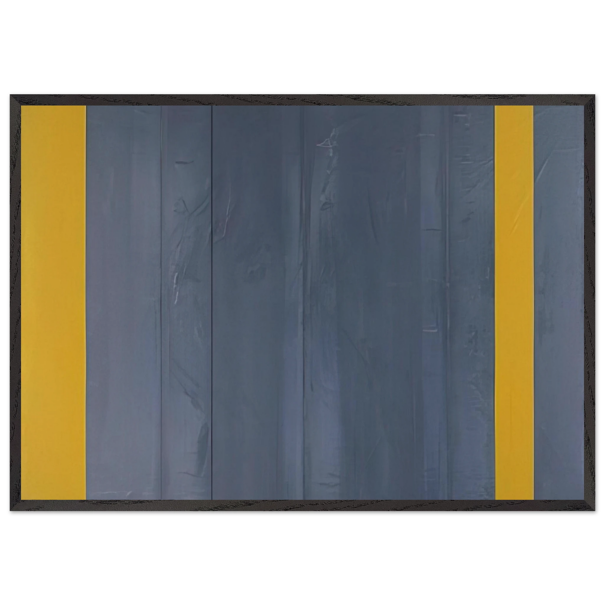 Untitled - Color Field Painting N4 - Gunther Forg Framed Art Print – Black Wooden Frame - Default Title - -Framed Art Print