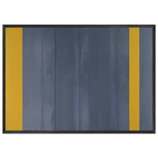 Untitled - Color Field Painting N4 - Gunther Forg Framed Art Print – Black Wooden Frame - Default Title - -Framed Art Print