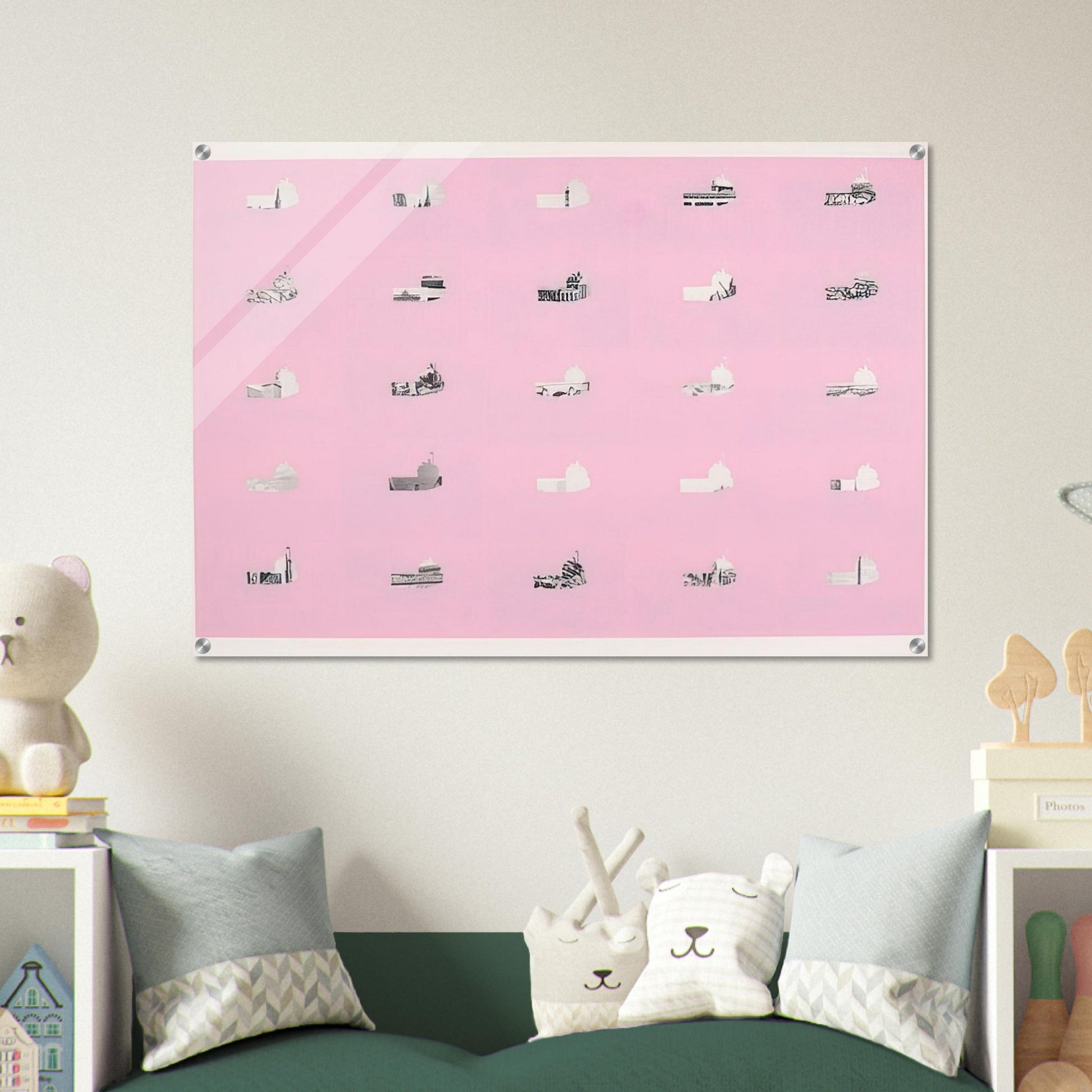 Berlin 2 - 1970 - Dieter Roth Acrylic Print - 70x100 cm / 28x40″ inches | Dieter Roth Wall Art | Dieter Roth Prints