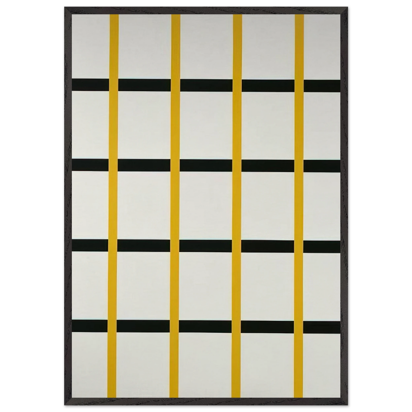 Untitled - 1971 N7 - Jeremy Moon Framed Art Print – Black Wooden Frame - Default Title - -Framed Art Print