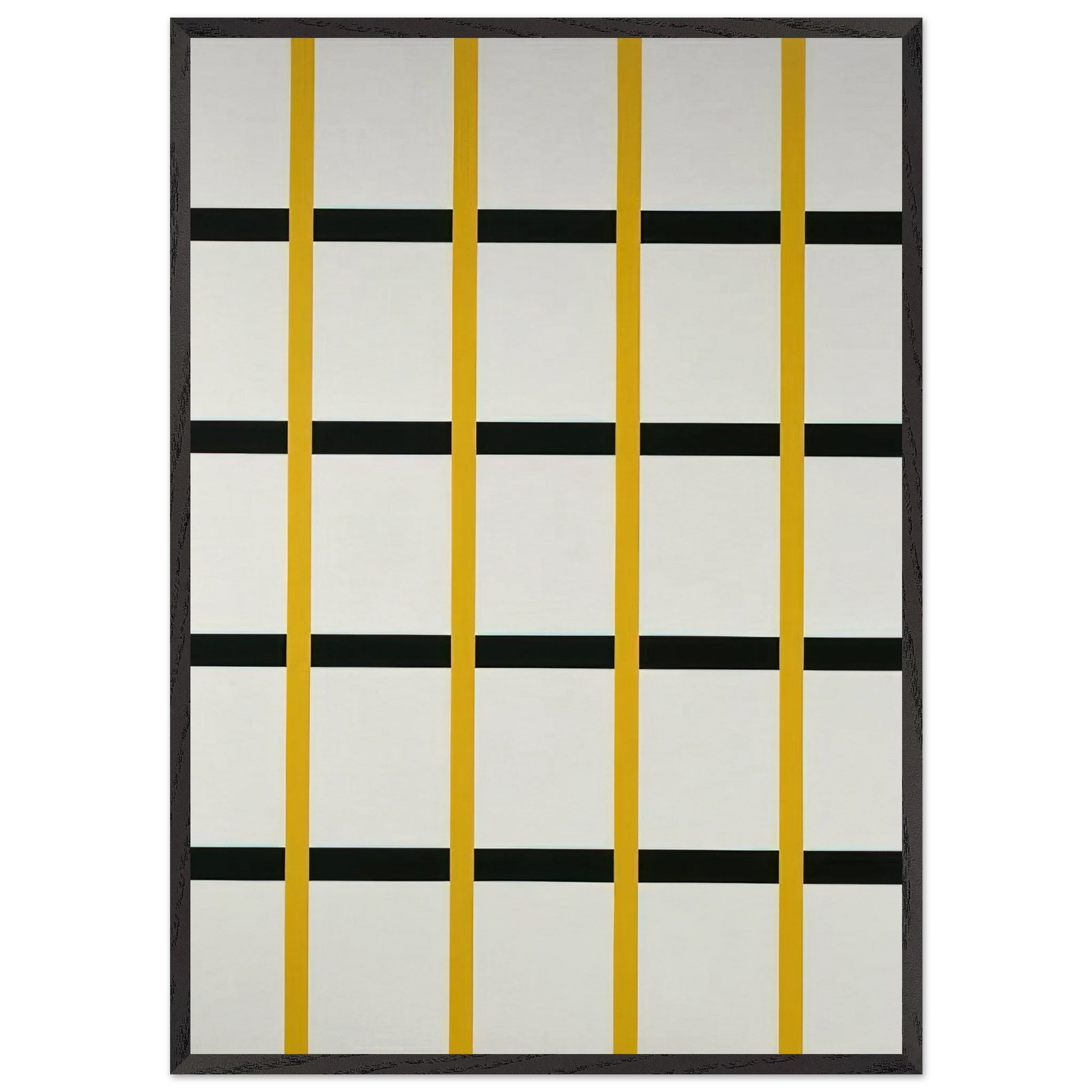 Untitled - 1971 N7 - Jeremy Moon Framed Art Print – Black Wooden Frame - Default Title - -Framed Art Print