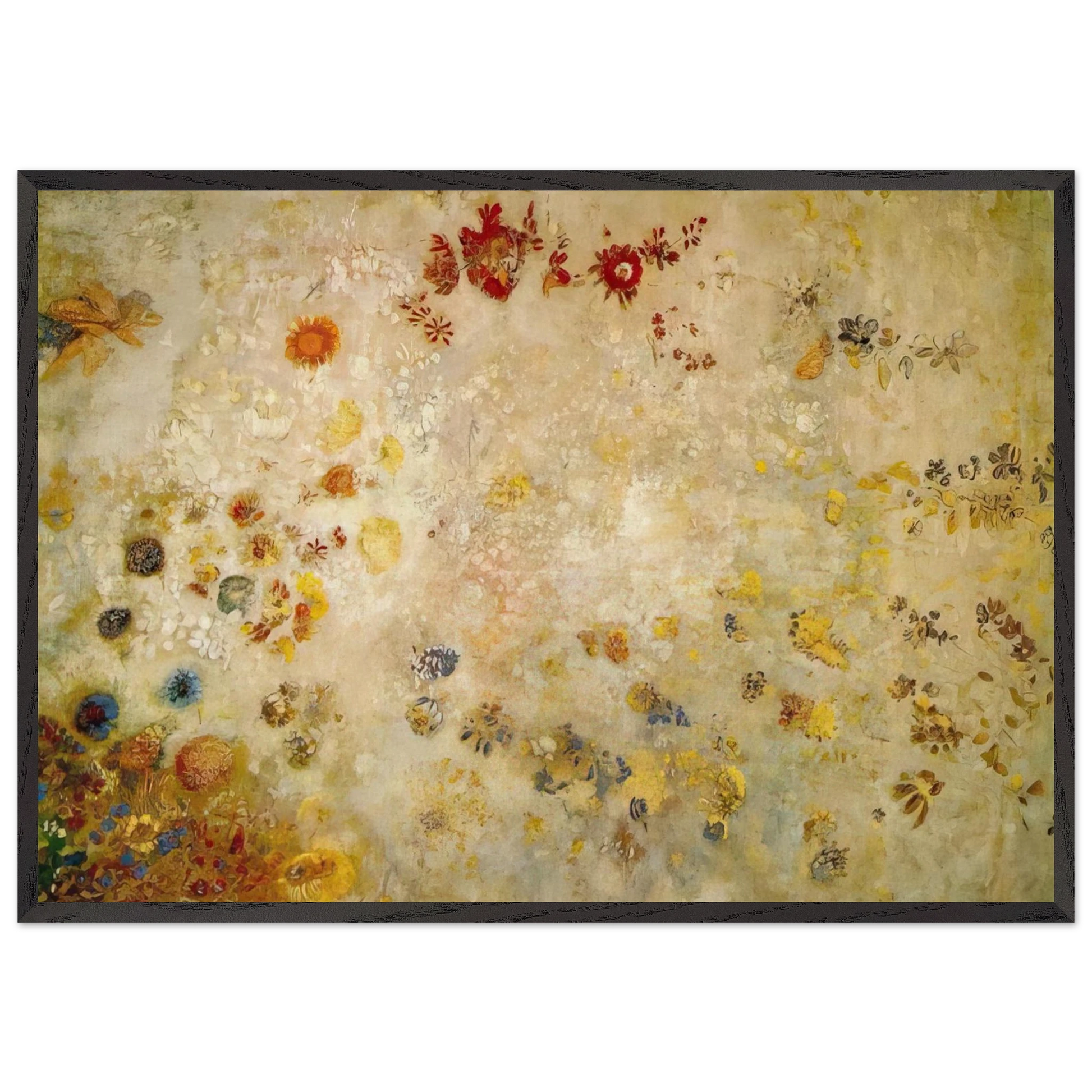 DECORATIVE PANEL - Odilon Redon Framed Art Print – Black Wooden Frame - Default Title - -Framed Art Print