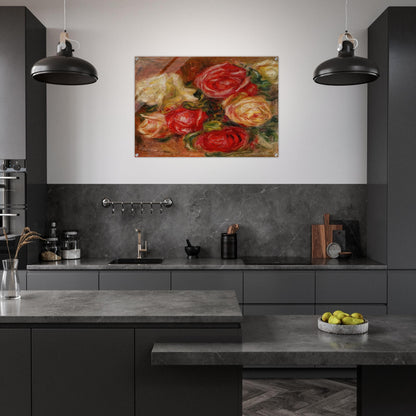 Bouquet of Flowers - Pierre-Auguste Renoir Acrylic Print - 70x100 cm / 28x40″ inches