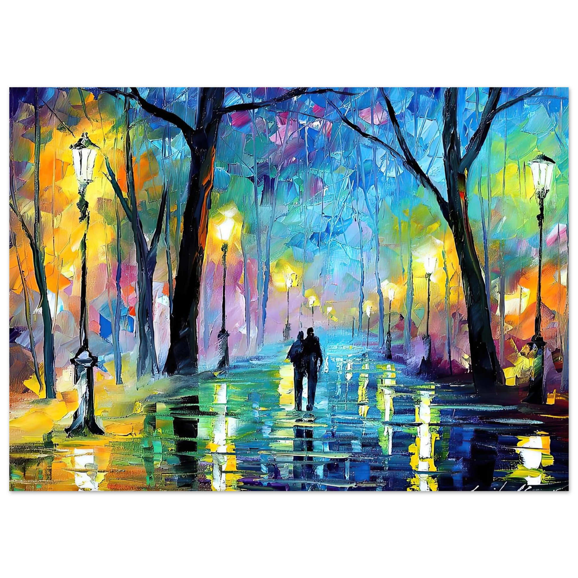 Leonid Afremov - Leonid Afremov Fine Art Poster - 75x100 cm / 30x40 inches