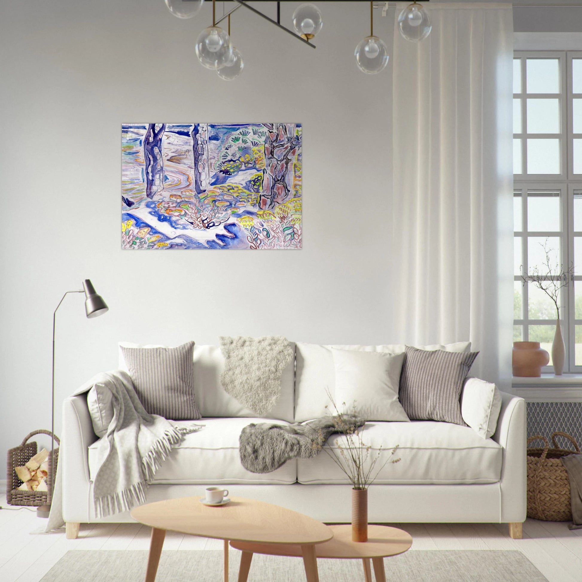Walter Anderson - Walter Anderson Brushed Aluminum Print - 70x100 cm / 28x40 inches | Walter Anderson Aluminum Print | Walter Anderson Prints