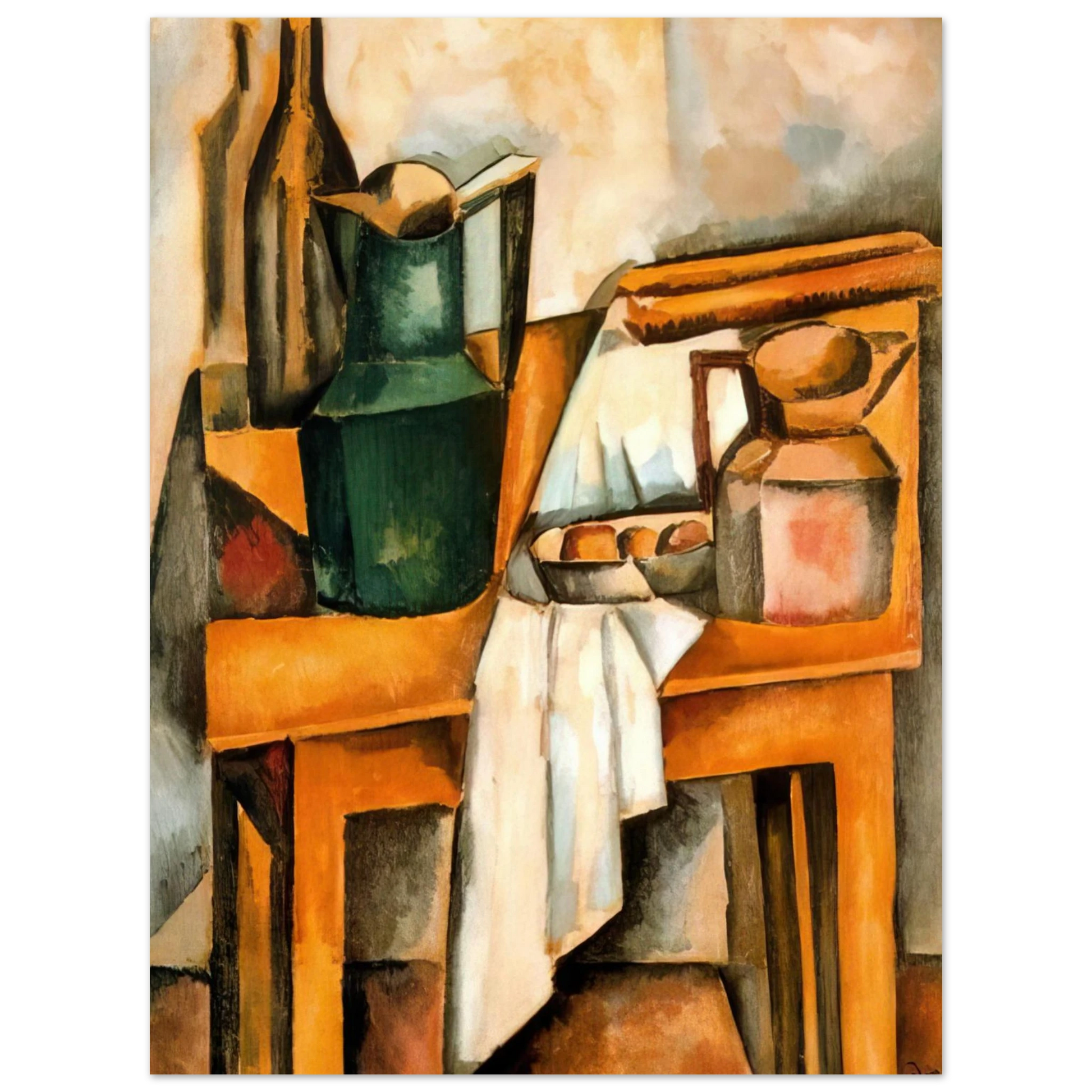 Andre Derain - STILL LIFE 1910 Fine Art Poster - Default Title