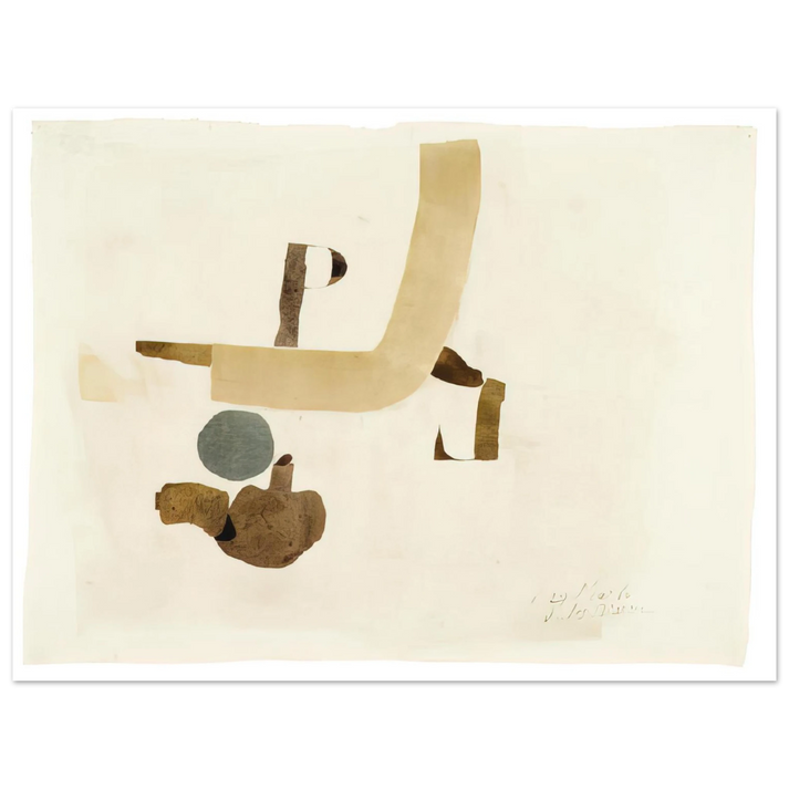 Julius Bissier - 29.5.64 - 1964  75x100 cm / 30x40inches Fine Art Poster