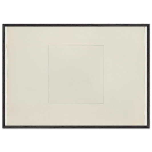 Untitled - 1969 N3 - Brice Marden Framed Art Print – Black Wooden Frame - Default Title - -Framed Art Print