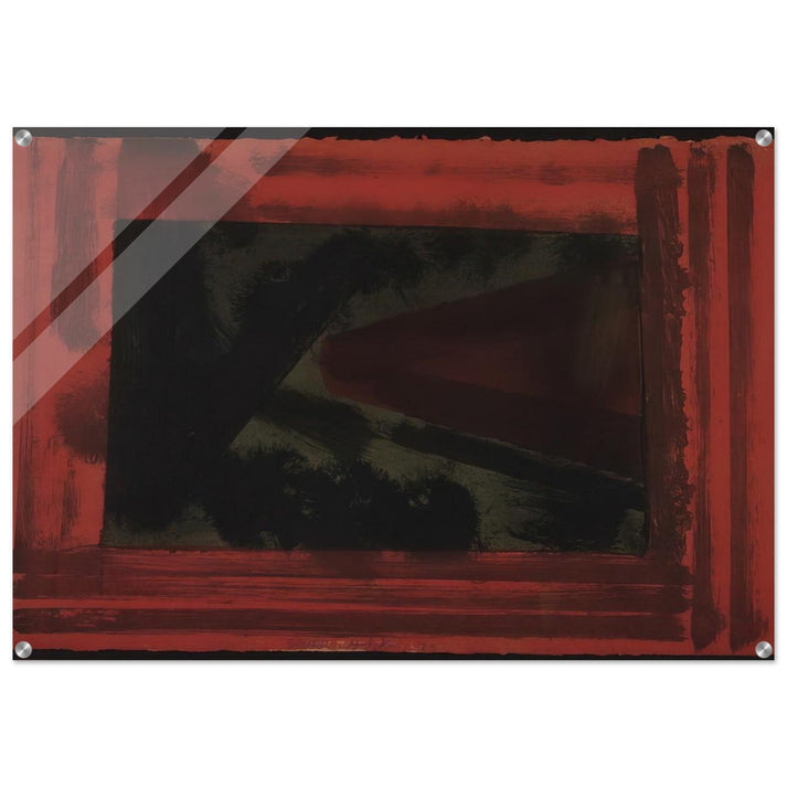 Here We are in Croydon - 1979 - Howard Hodgkin Acrylic Print - 70x100 cm / 28x40″ inches