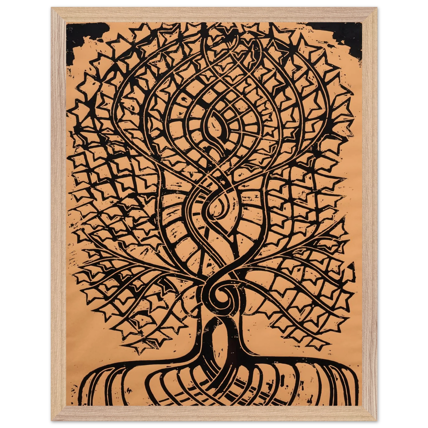 Walter Inglis Anderson - Walter Anderson Wall art - 70x100 cm / 28x40 inches - Premium Wooden Framed Poster With Fine Art Paper - Black frame
