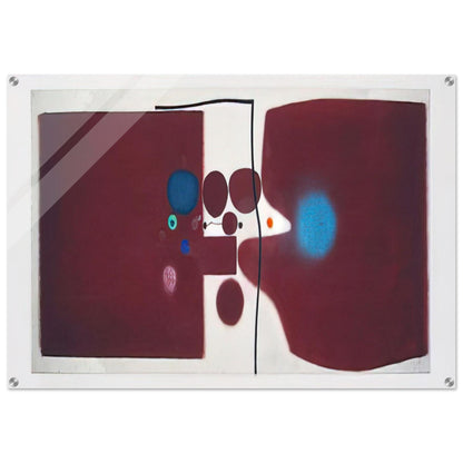 Brown Symphony - 1979 - Victor Pasmore Acrylic Print - 70x100 cm / 28x40″ inches