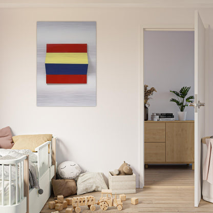 Fold - 1966 - Charlotte Posenenske Brushed Aluminum Print - 70x100 cm / 28x40 inches | Charlotte Posenenske Aluminum Print | Charlotte Posenenske Prints