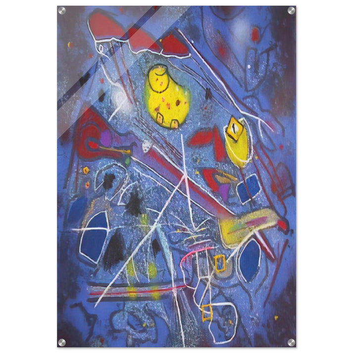 REDNESS OF BLUE 1996 - Roberto Matta Acrylic Print - 70x100 cm / 28x40″ inches