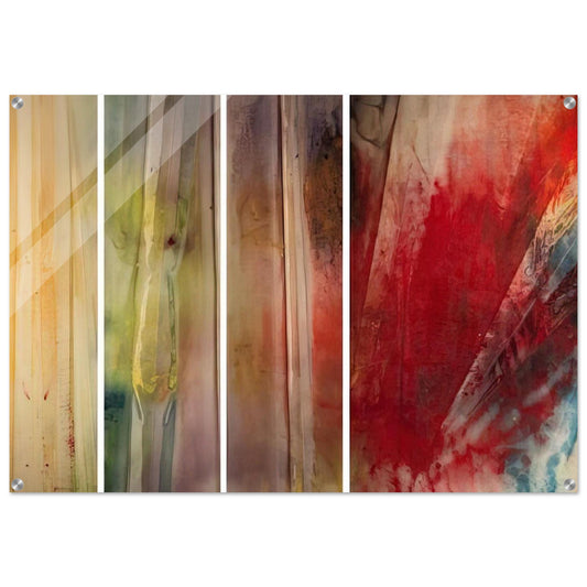A Warmth, A Lightness, A Glow and Then - Sam Gilliam Acrylic Print - 70x100 cm / 28x40″ inches