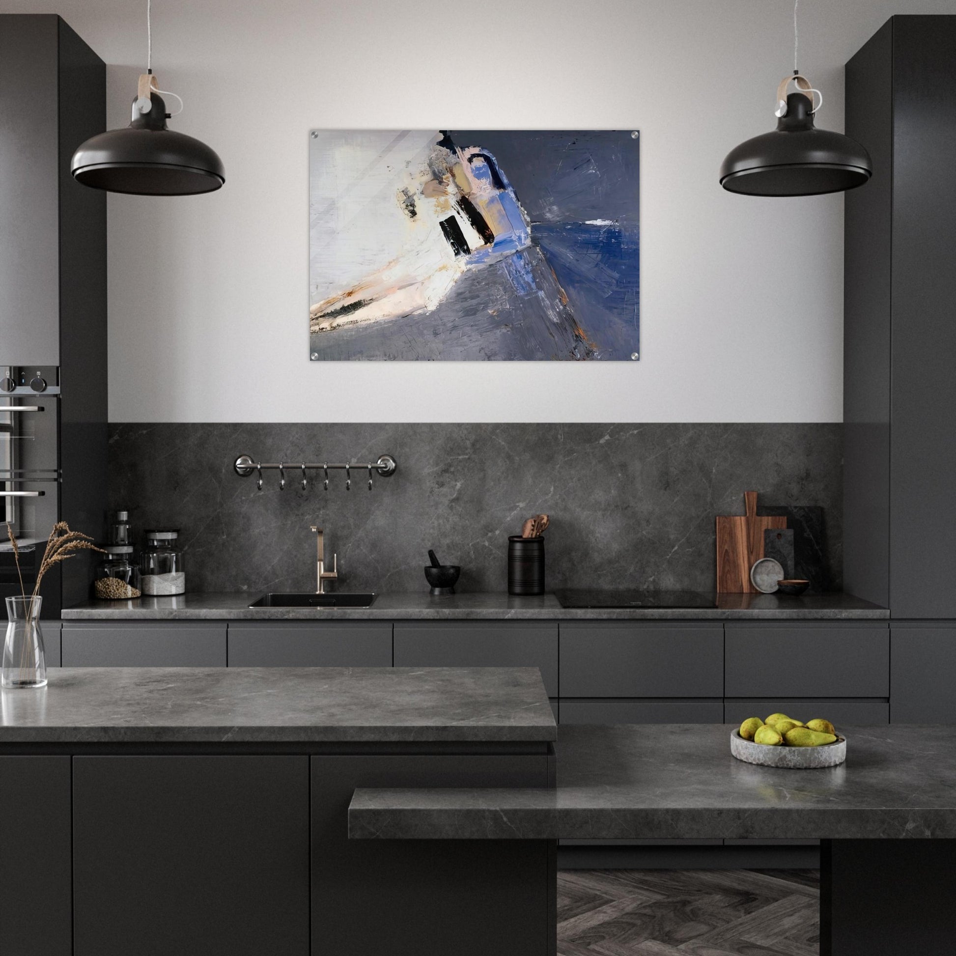 Figure accoudée - 1953 - Nicolas de Stael Acrylic Print - 70x100 cm / 28x40″ inches | Nicolas de Stael Wall Art | Nicolas de Stael Prints